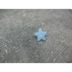 Bouton étoile de mer bleu ciel clair 12mm