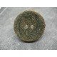 Bouton coco paillette vert de gris 40mm