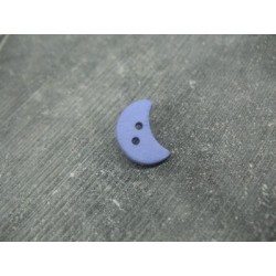 Bouton lune bleu violet 18mm