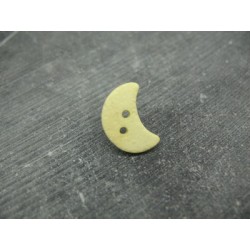 Bouton lune jaune 18mm