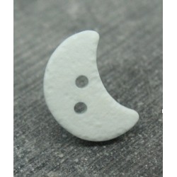 Bouton lune gris bleu 18mm