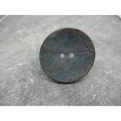 Bouton coco bleu 30mm