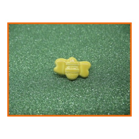 Bouton abeille jaune N°5  18mm