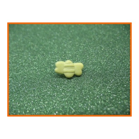 Bouton abeille jaune N°7  12mm