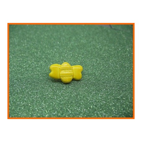 Bouton abeille jaune  N°9  18mm