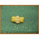 Bouton abeille jaune N°10  18mm